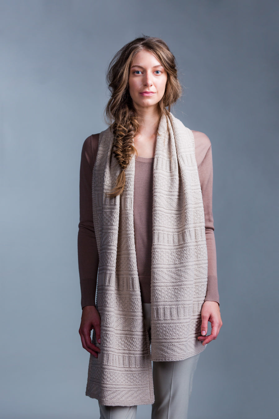 Guernsey Wrap | Knitting Pattern by Jared Flood