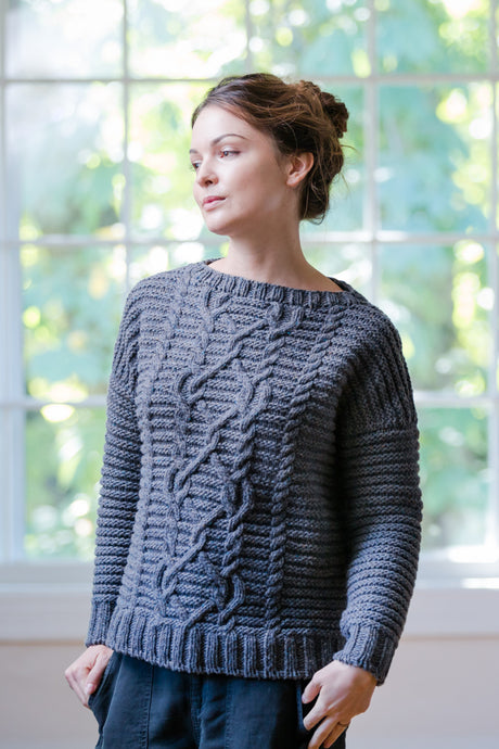 Hague Pullover | Knitting Pattern by Michele Wang