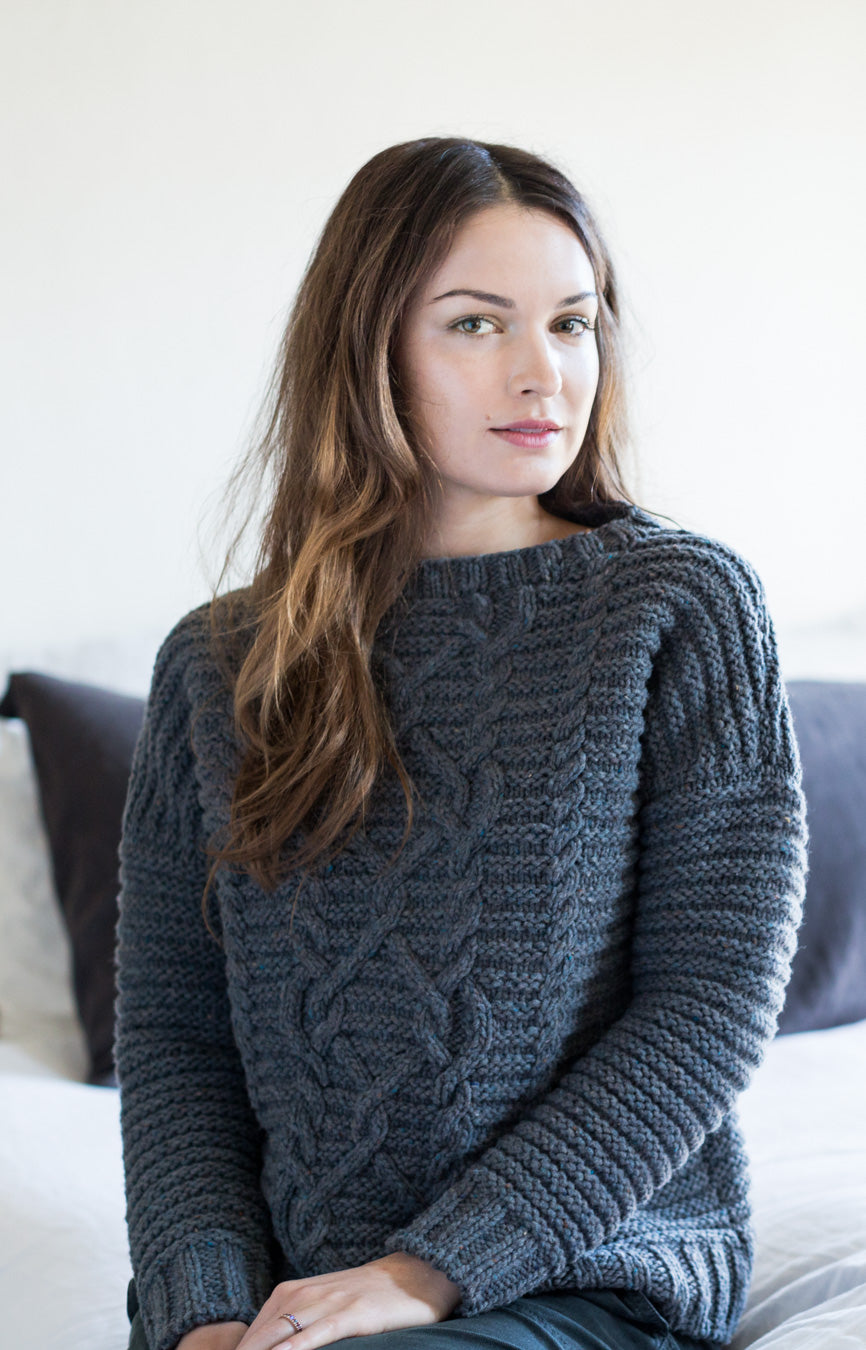 Hague Pullover | Knitting Pattern by Michele Wang | Brooklyn Tweed