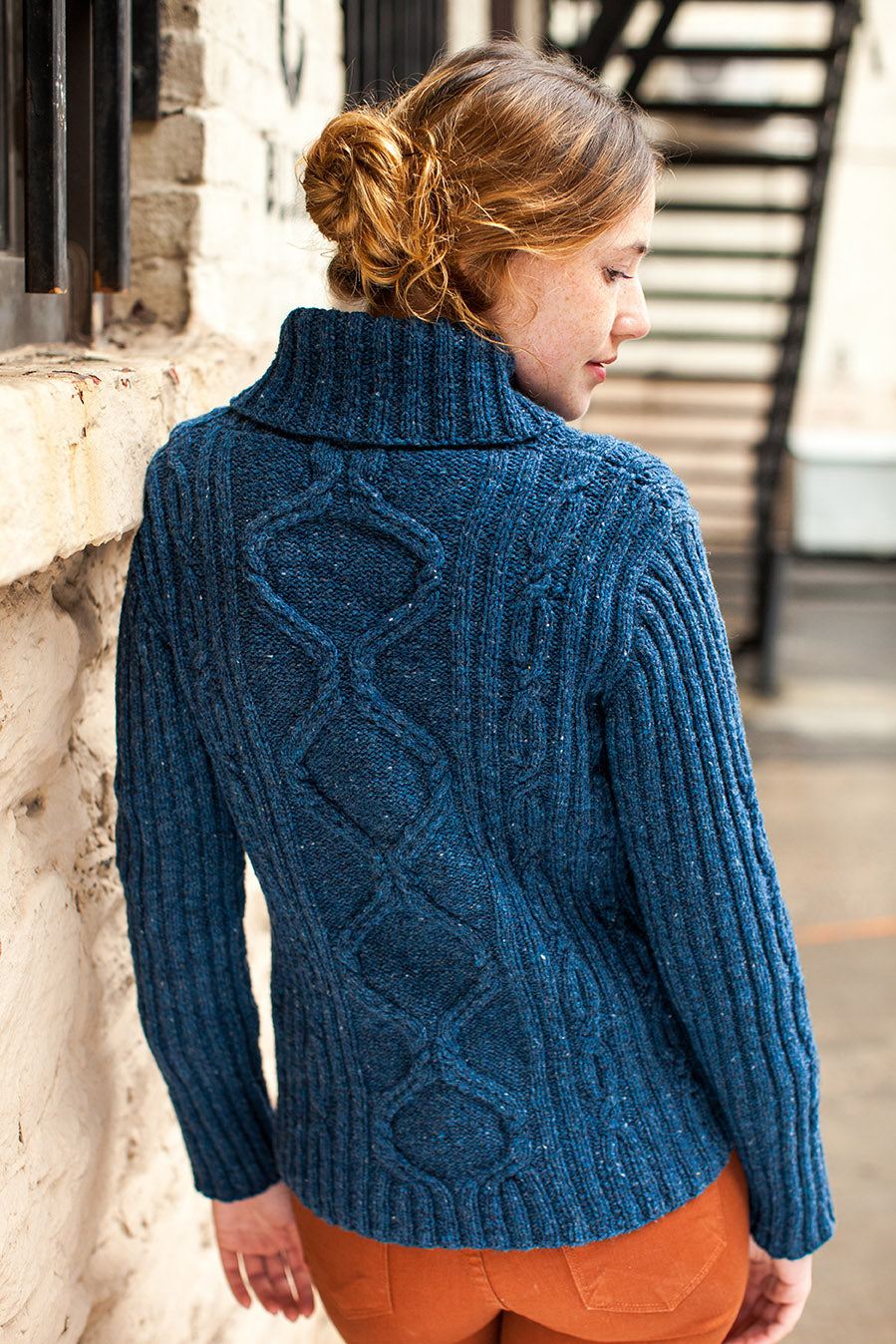 トップス STONE  ds knit blue トップス STONE ds knit blue Osaka Women Half Zip Sweater | Blue