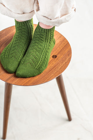 Hazelfern Socks, Knitting Pattern by Jared Flood