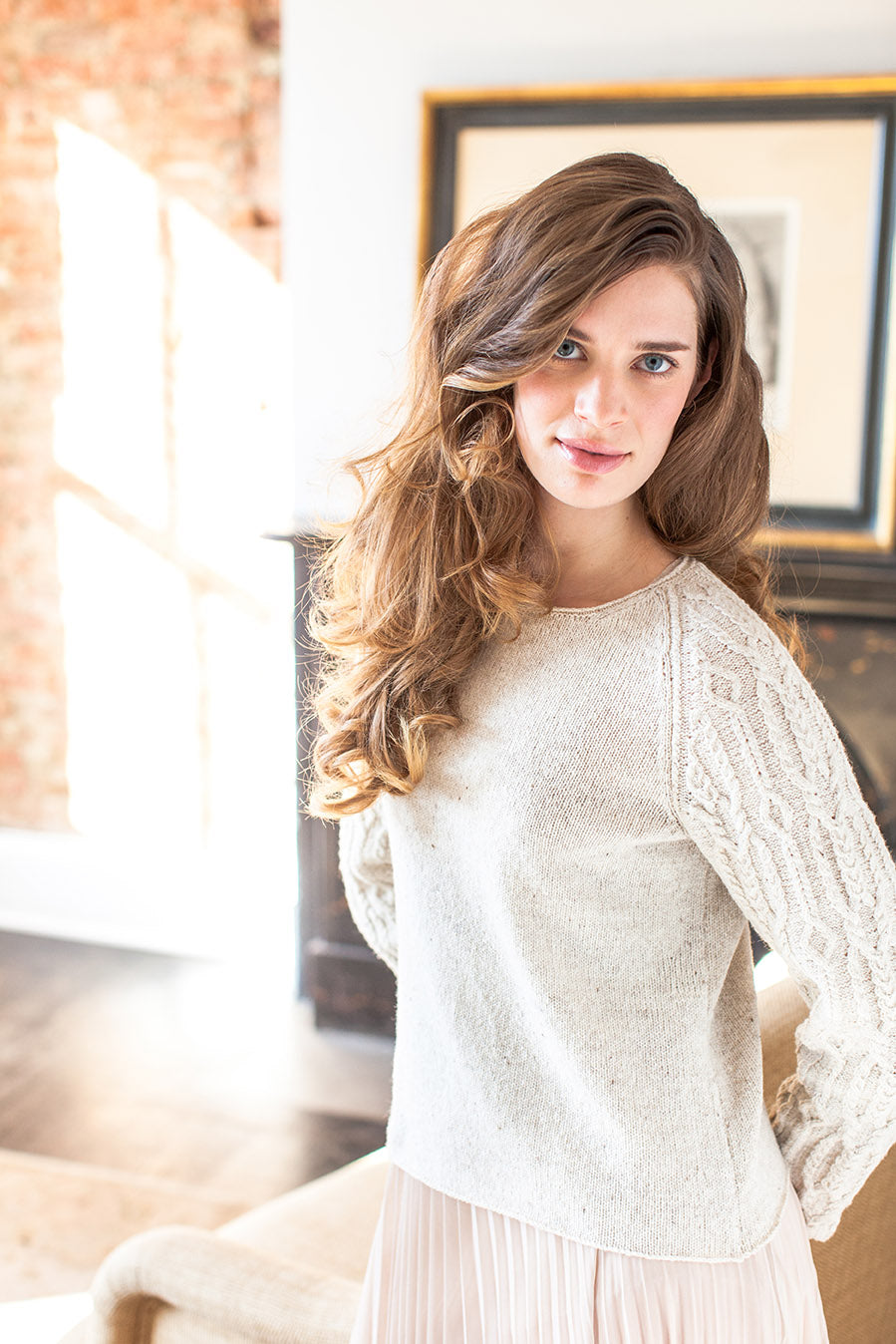 Hellebore Pullover | Knitting Pattern by Michele Wang | Brooklyn Tweed