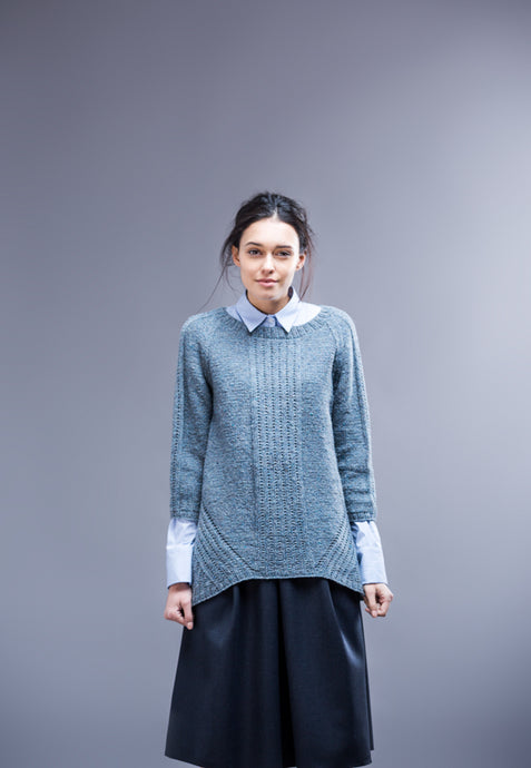 Imago Pullover | Knitting Pattern by Yoko Hatta