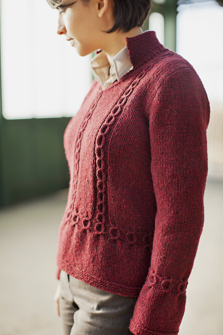 Kendrick Pullover | Knitting Pattern by Ann McCauley | Brooklyn Tweed