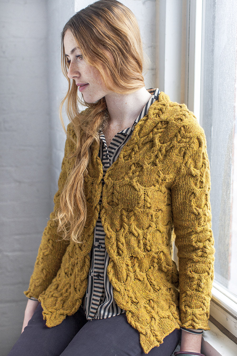 Kenzo Cardigan | Knitting Pattern by Olga Buraya-Kefelian | Brooklyn Tweed