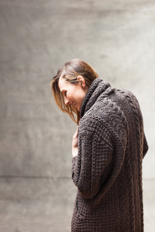 Landfall Coat | Knitting Pattern by Véronik Avery | Brooklyn Tweed