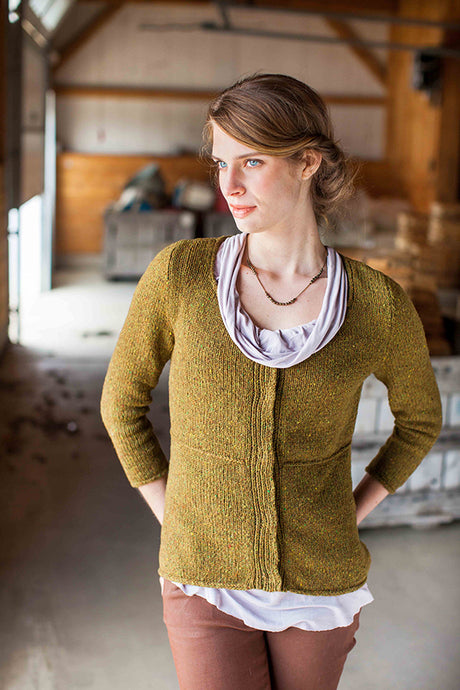 Lira Cardigan | Knitting Pattern by Amy Christoffers