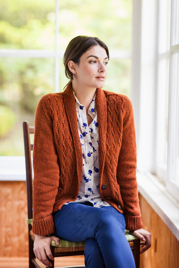Branigan Weavers Emma Tweed Herringbone Coat - Donegal Loden