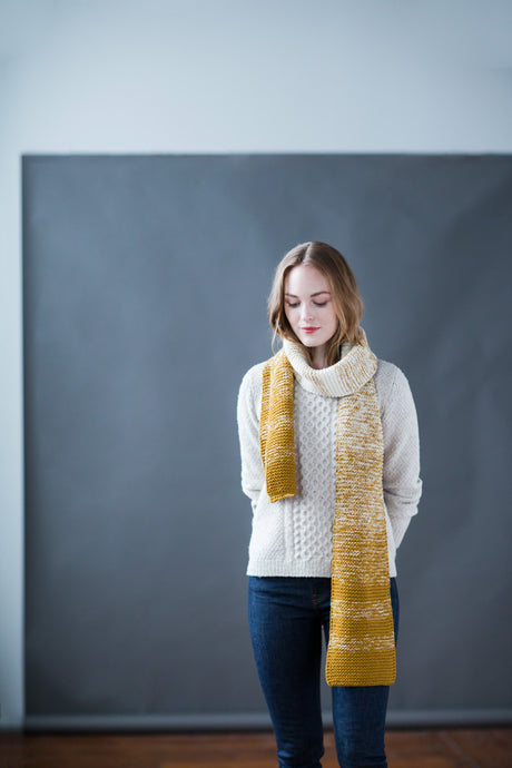 Mélange Scarf | Knitting Pattern by Jared Flood