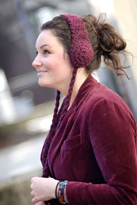 Metropolitan Earwarmers | Crochet Pattern by Jared Flood