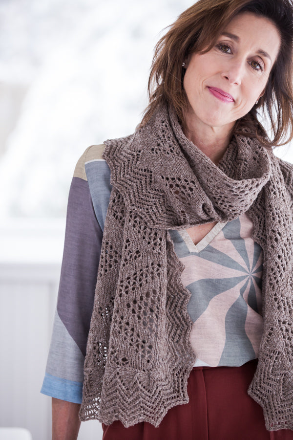 Mirepoix Stole | Knitting Pattern by Leila Raven | Brooklyn Tweed