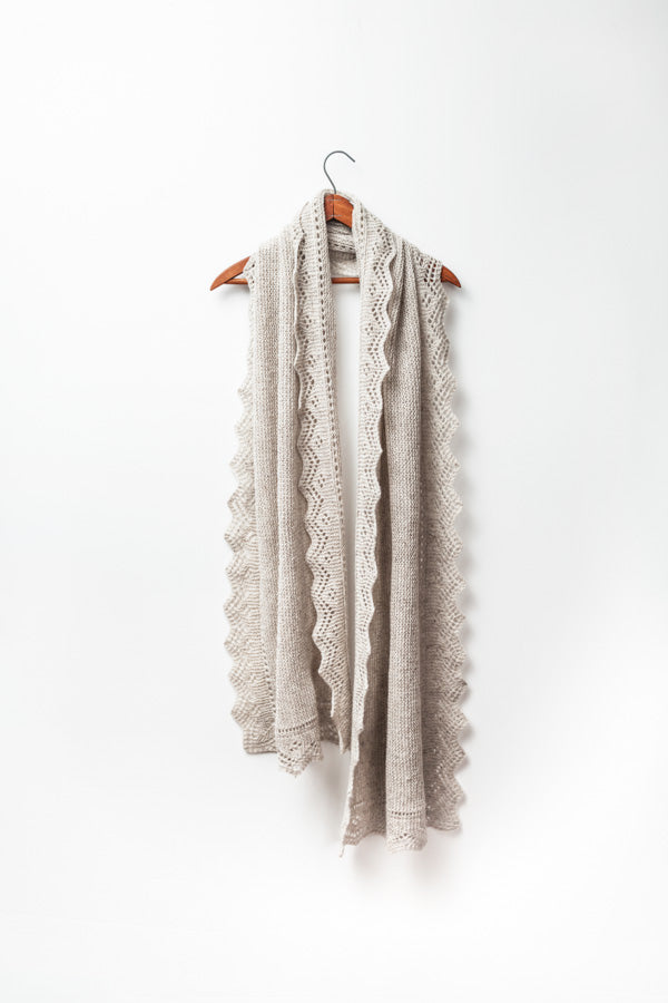 Nimbus Stole | Knitting Pattern by Dawn Catanzaro | Brooklyn Tweed
