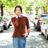 Nobu Pullover | Knitting Pattern by Olga Buraya-Kefelian