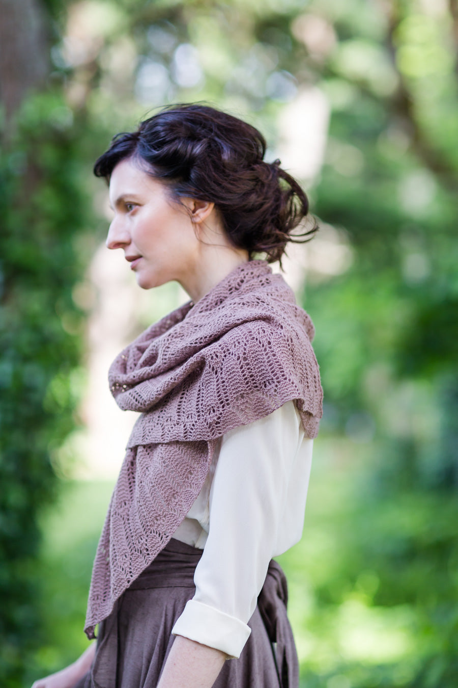 Paddock Shawl | Knitting Pattern by Gudrun Johnston | Brooklyn Tweed