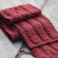 Pavement Scarf | Handknit Design Sample | Brooklyn Tweed