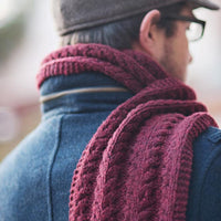 Pavement Scarf | Handknit Design Sample | Brooklyn Tweed