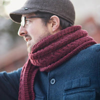 Pavement Scarf | Handknit Design Sample | Brooklyn Tweed