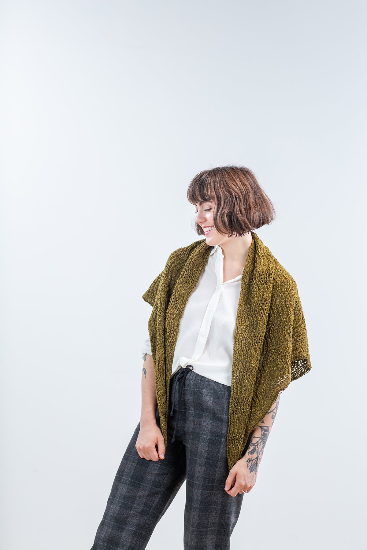 Perch Shawl | Knitting Pattern by Gudrun Johnston | Brooklyn Tweed