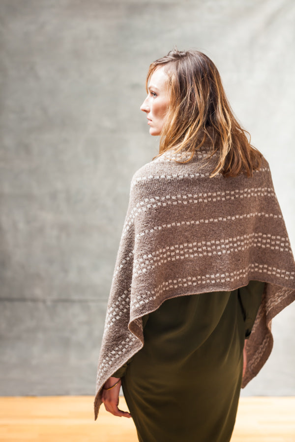 Portis Poncho | Knitting Pattern by Julie Hoover | Brooklyn Tweed