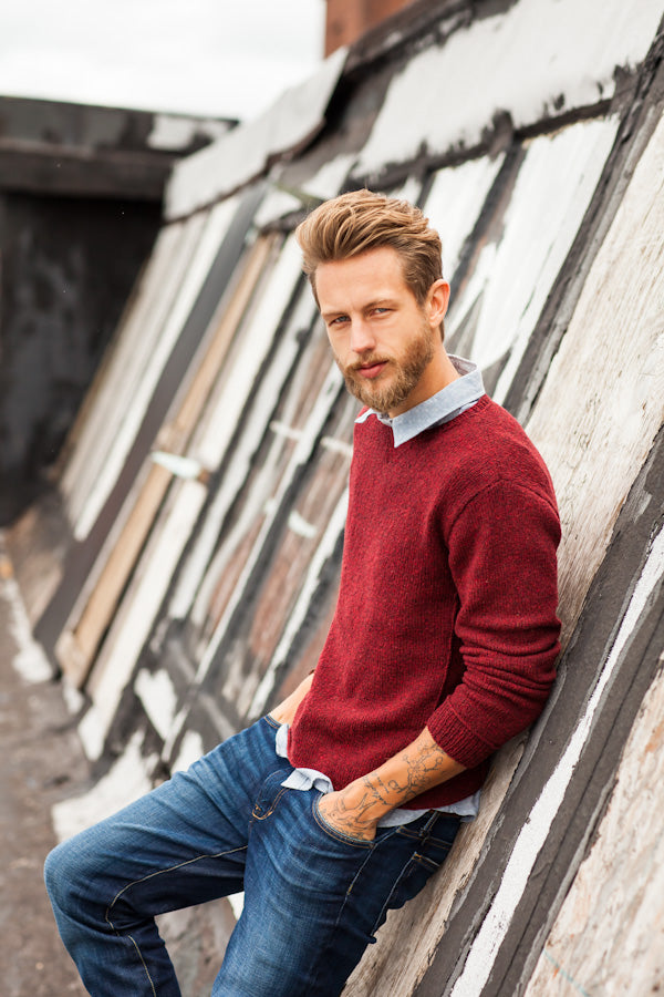 Redford Pullover Knitting Pattern by Julie Hoover Brooklyn Tweed