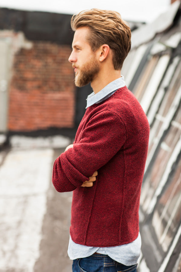 Redford Pullover | Knitting Pattern by Julie Hoover | Brooklyn Tweed
