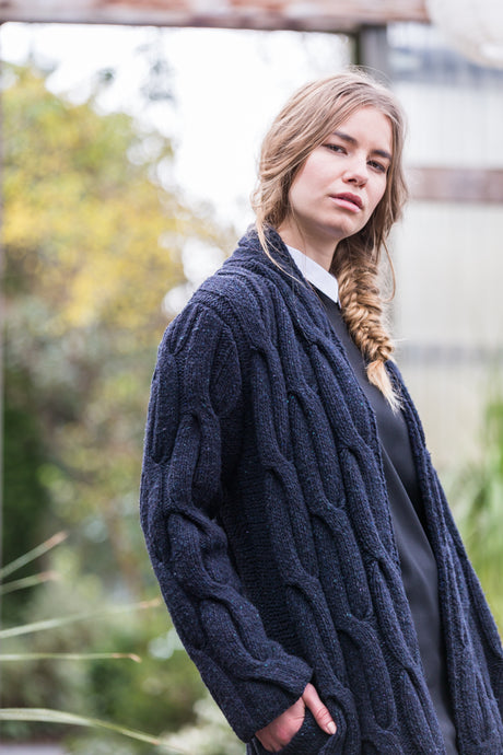 Rigel Coat | Knitting Pattern by Kirsten Johnstone