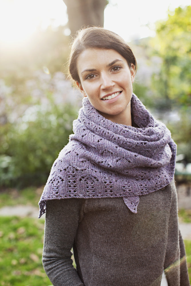 Sakura Shawl | Knitting Pattern by Leila Raven | Brooklyn Tweed