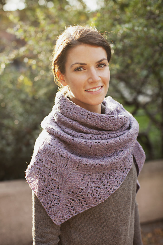 Sakura Shawl | Knitting Pattern by Leila Raven | Brooklyn Tweed