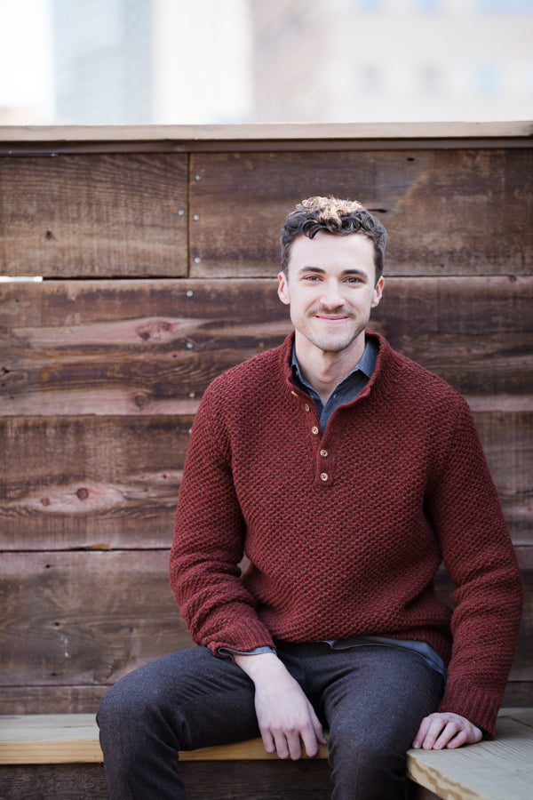 Sawyer Pullover | Knitting Pattern by Julie Hoover | Brooklyn Tweed