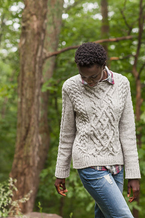 Stonecutter Pullover | Knitting Pattern by Michele Wang