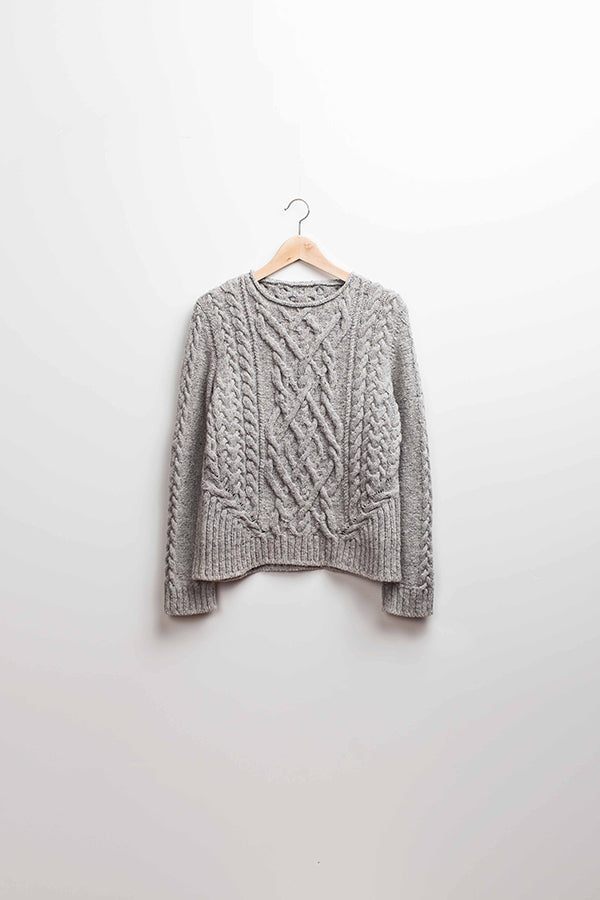 Stonecutter Pullover | Knitting Pattern by Michele Wang | Brooklyn