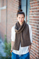 Tiller Scarf | Knitting Pattern by Julie Hoover