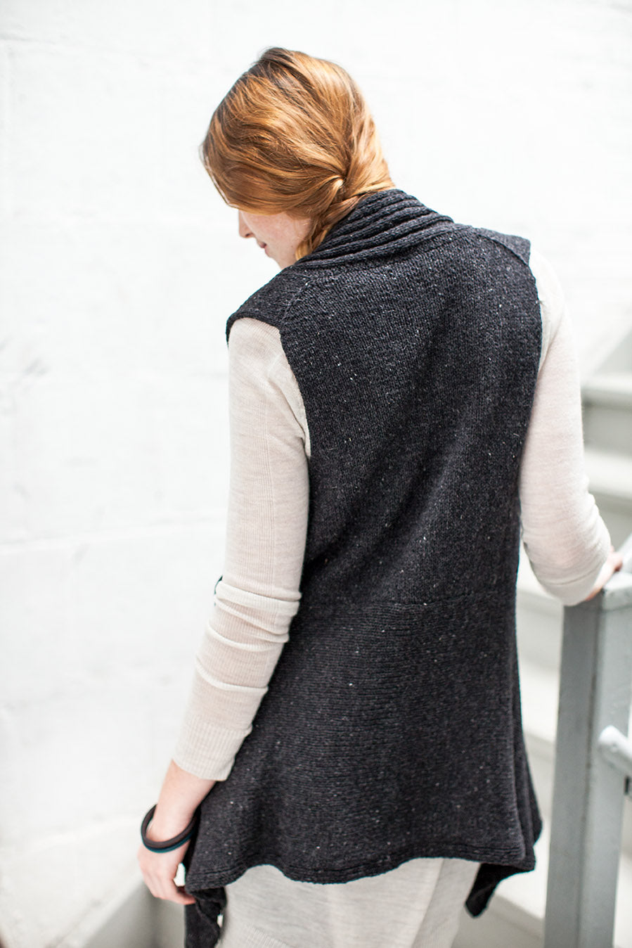 Vertex Vest | Knitting Pattern By Julie Weisenberger | Brooklyn Tweed