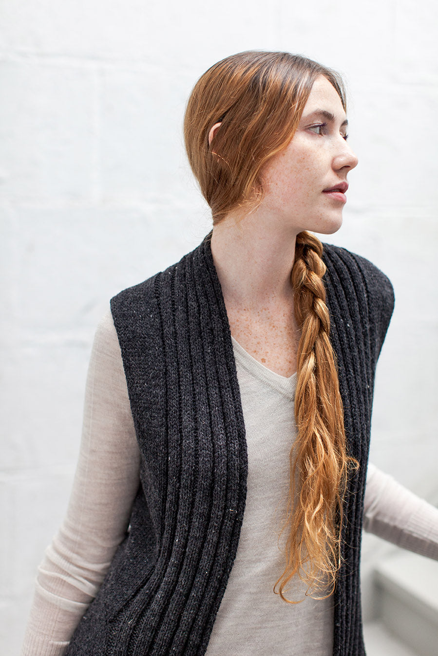 TODAYFUL Cordyarn Piping Vest khaki | eBay