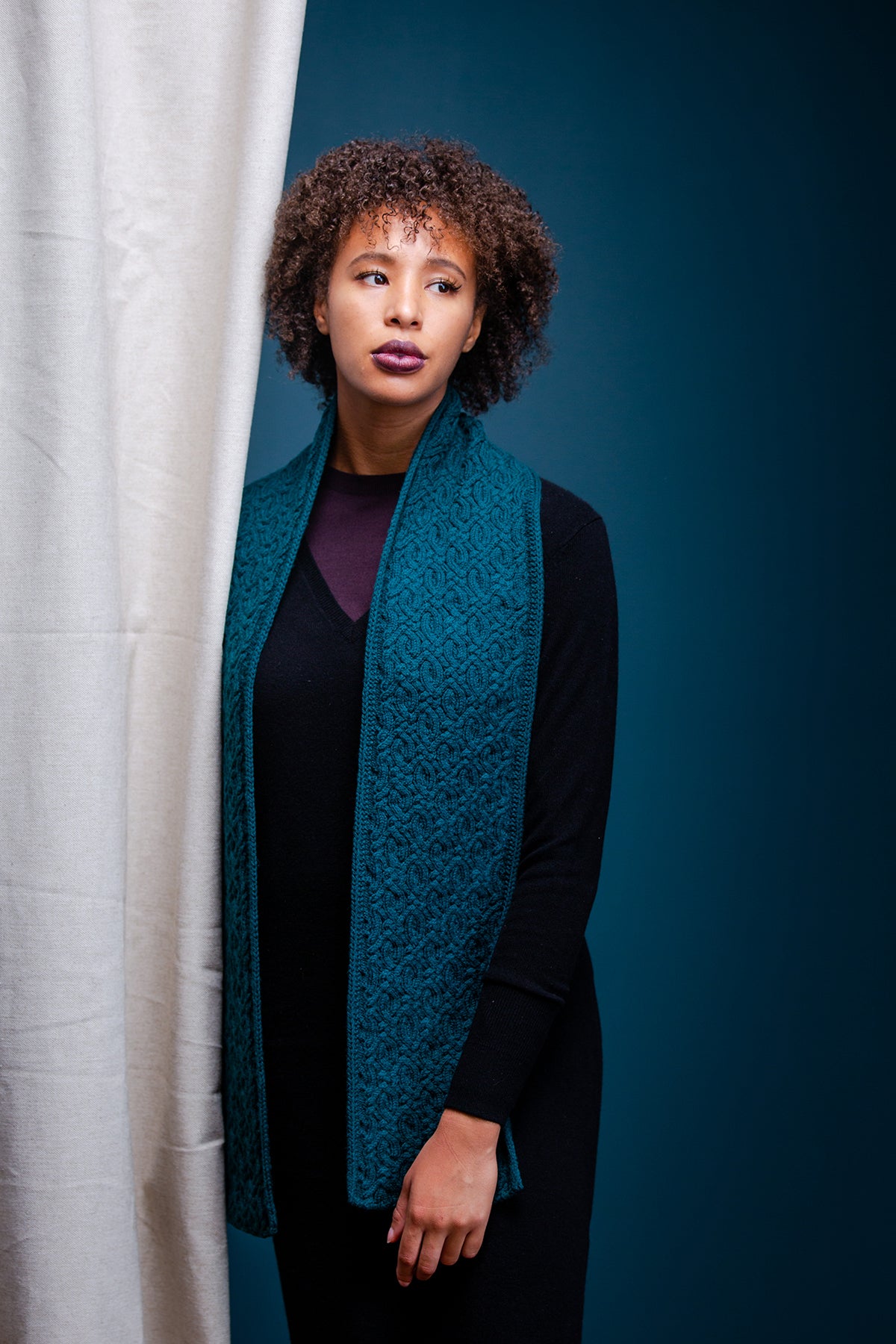 Vesta Scarf | Knitting Pattern by Norah Gaughan | Brooklyn Tweed