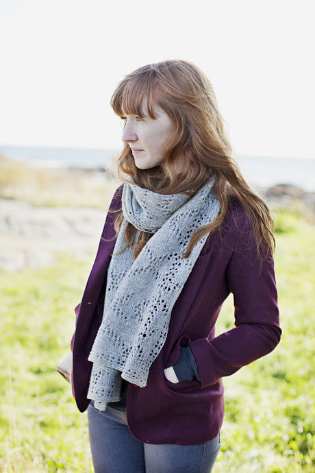 Wexford Scarf | Knitting Pattern by Leila Raven